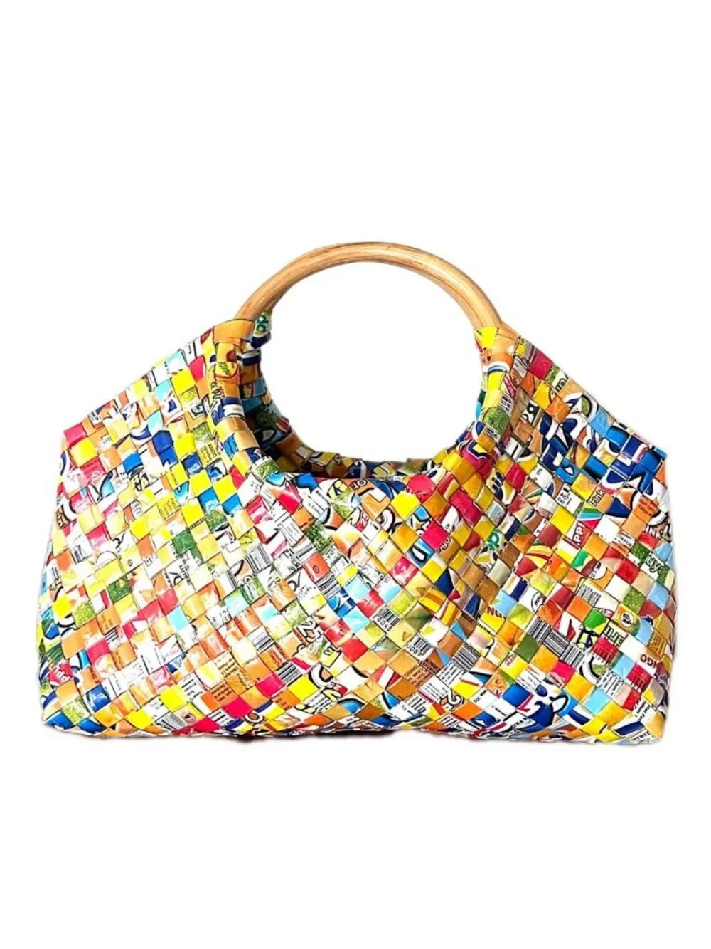 Recycled Juice Box Purse Handbag - Picture 1 of 13